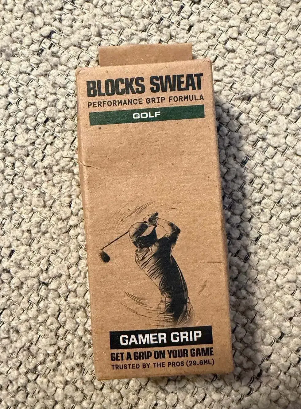 Gamer Grip Blocks Sweat Performance Formula for Golf Anti-Slip Hand Cream